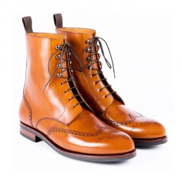 Cuero Long Lace up Boot
