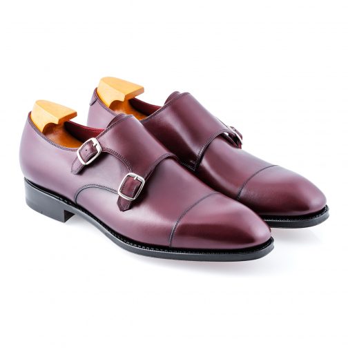 Burgundy Monk Shoe