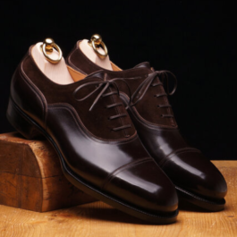 Brown Oxford Shoe | Handmade Genuine Leather