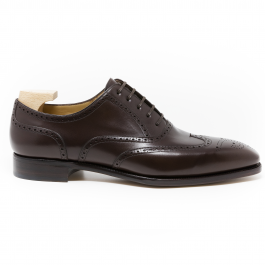 Brown Brogue Leather Shoe