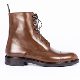 Brown Oxford Leather Boot